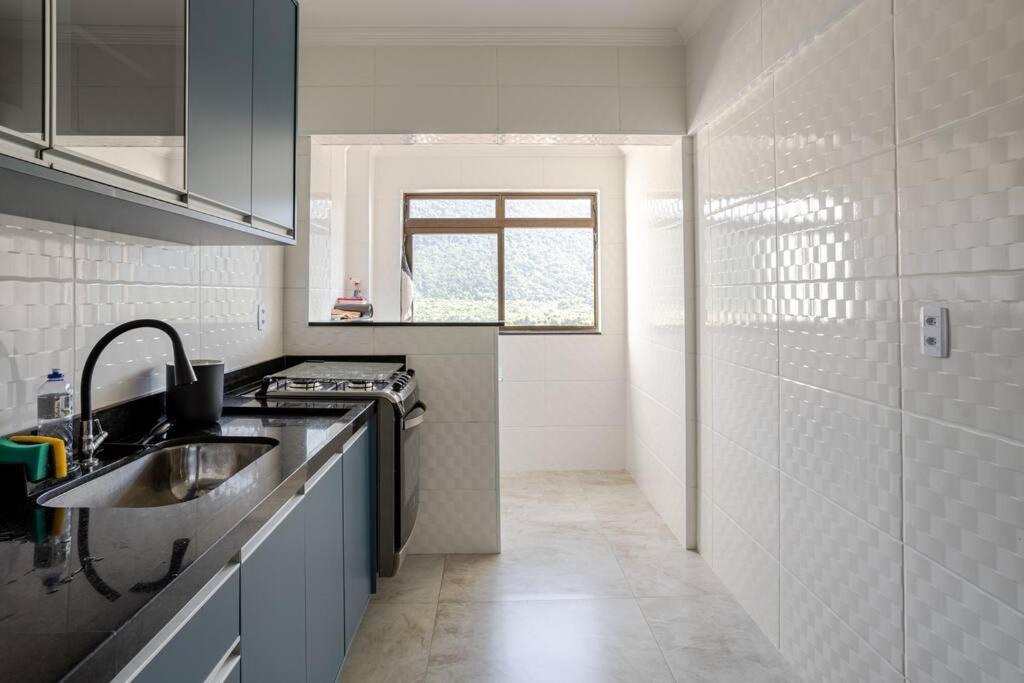 Apartamento Frente Para O Mar 6 Pessoas Com Estacionamento 大普拉亚 外观 照片